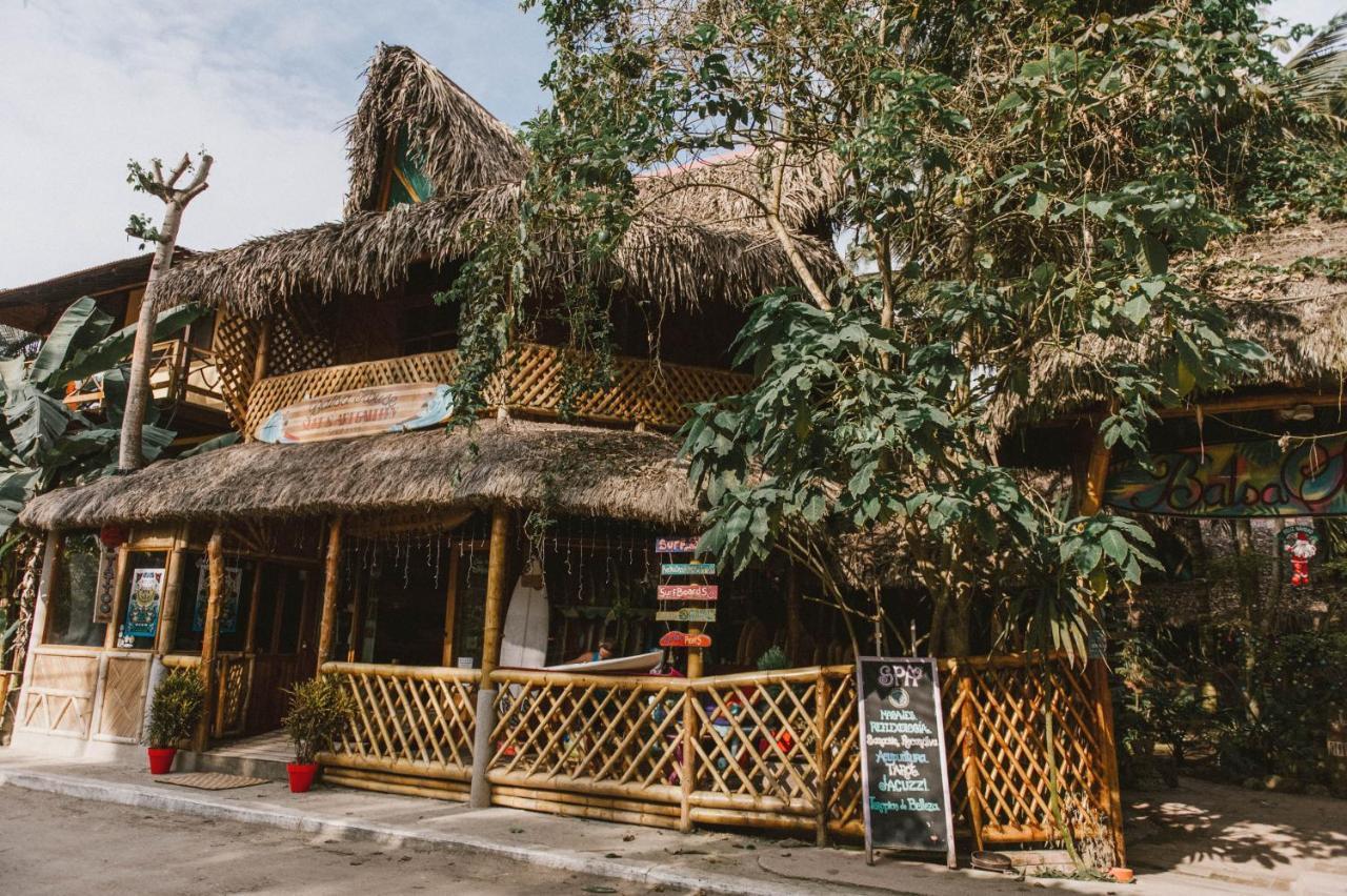 Balsa Surf Camp By Rotamundos Hotel Montanita Ngoại thất bức ảnh